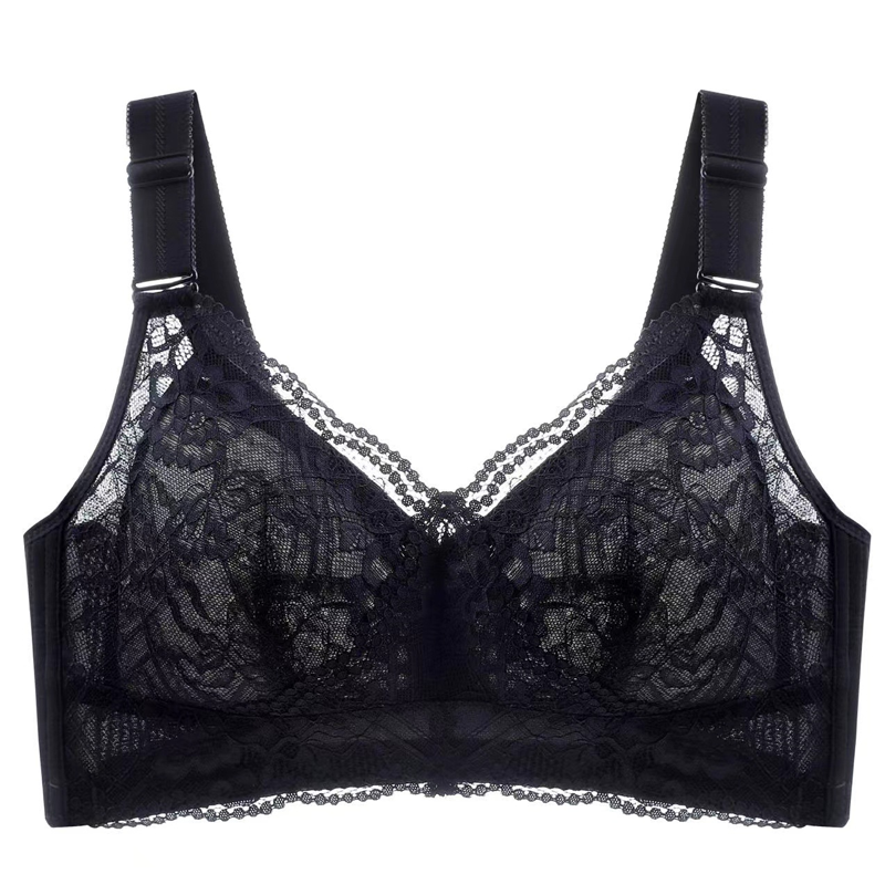 Ultra-Thin Breathable Lace Support & Shaping Bra