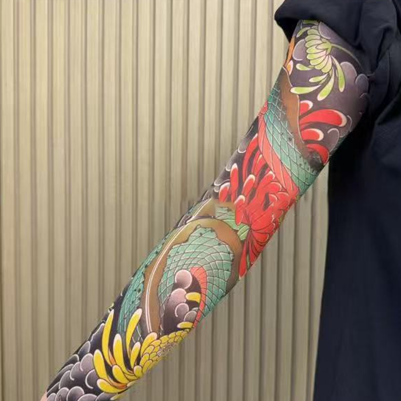 Ultra-Thin Sun Protection Tattoo Sleeves