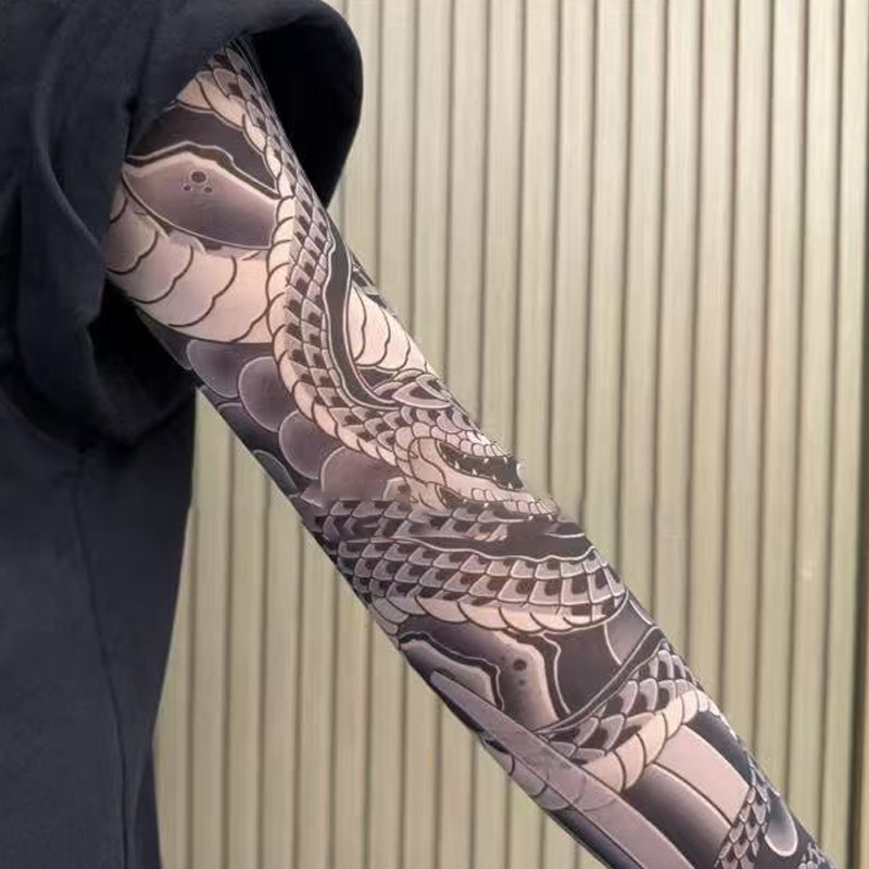 Ultra-Thin Sun Protection Tattoo Sleeves