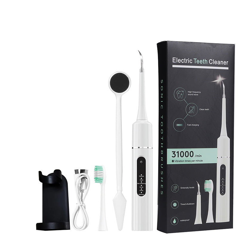 🔥2025 Hot Sale 49% OFF🦷 Sparkling Smile – Pro Ultrasonic Teeth Cleaner with Multi-Speed Control