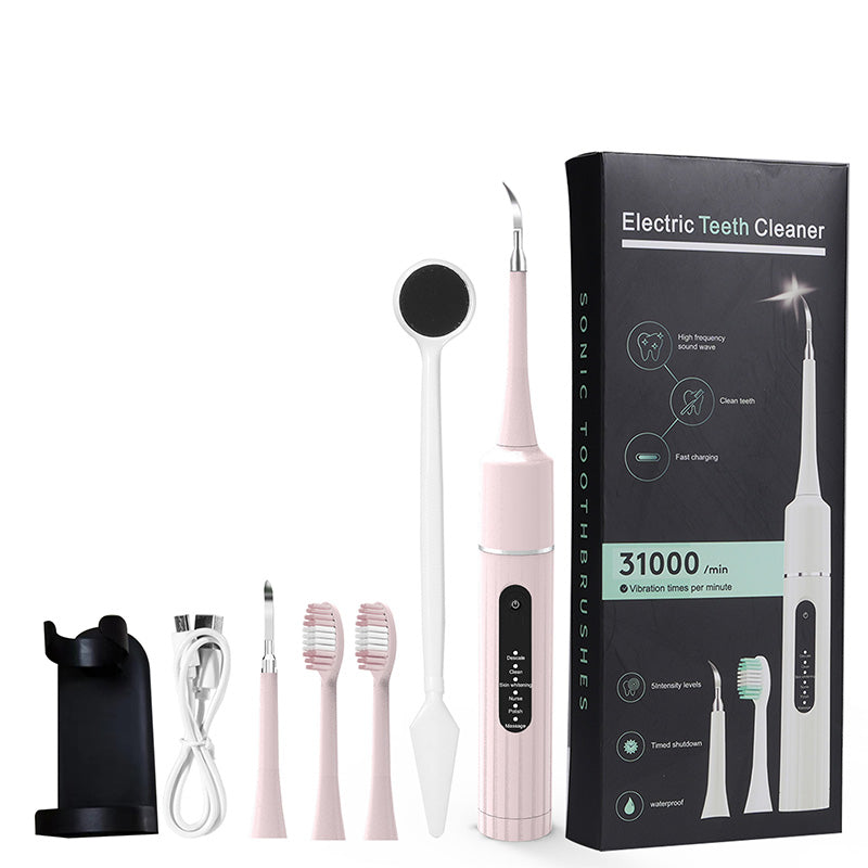 🔥2025 Hot Sale 49% OFF🦷 Sparkling Smile – Pro Ultrasonic Teeth Cleaner with Multi-Speed Control