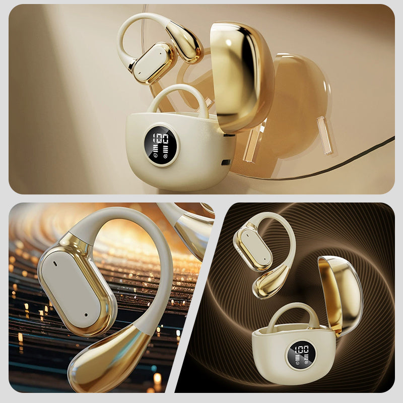 🌐Ki Translation Earbuds – Real-time translation in 134 languages with app🗣️, Bluetooth 6.0, wireless earbuds for music & calls, IPX5 waterproof, long battery life⚡🔋