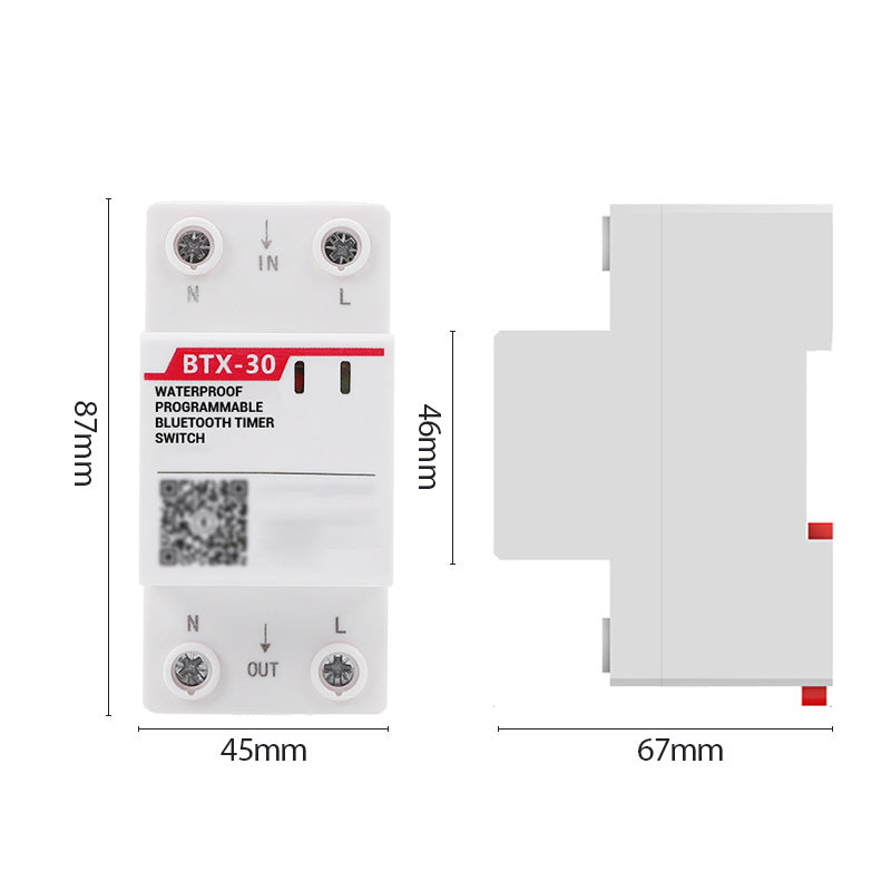 Waterproof Bluetooth Timer Switch