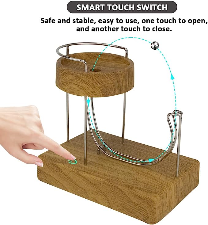 Kinetic Art Perpetual Motion Marble Machine Ornament