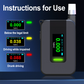 High-Accuracy Electrochemical & Breath Alcohol Tester🔥Know Your Limit in 5 Seconds! 🚗