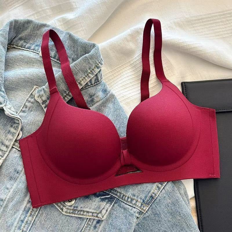 ⏳Time-limited Special⏰Solid Color Seamless & Wire-Free Push-up Bra with Shaping Support