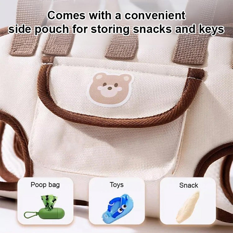 🐶2-in-1 Portable Breathable Pet Carrier – Sling + Backpack | Anywhere, Anytime!