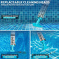 🌊3-in-1 Cordless Handheld Pool Vacuum Cleaner - Quick-Swap Heads, Up to 60-70 min Runtime, High-Flow Suction for Leaves & Fine Debris 🚀