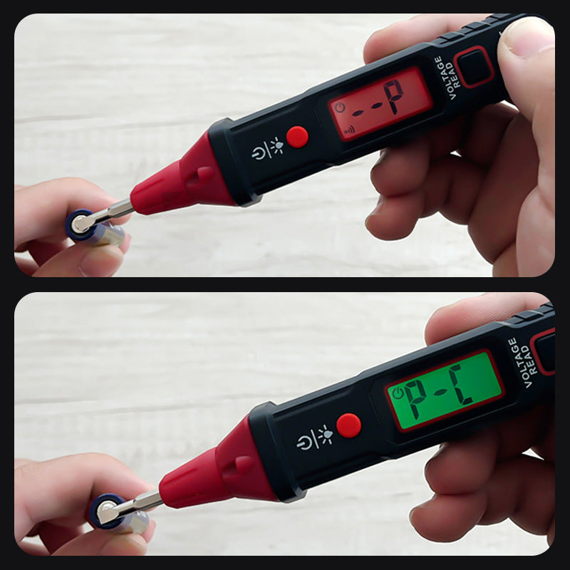 2-In-1 Digital Voltage Tester ＆ Screwdriver with Display