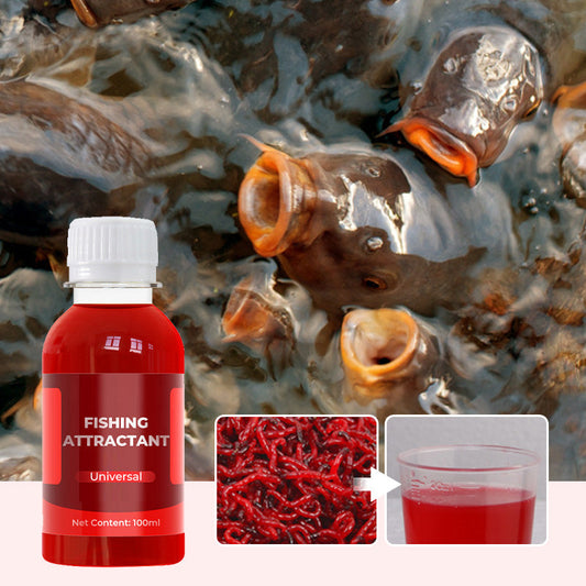 Concentrated Universal Liquid Bait with Redworm – Ultimate Fish Attractant for Anglers