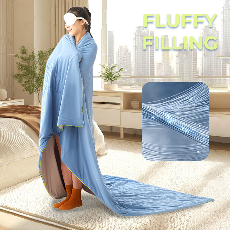 Skin-Friendly Dual-Tone Cooling Blanket