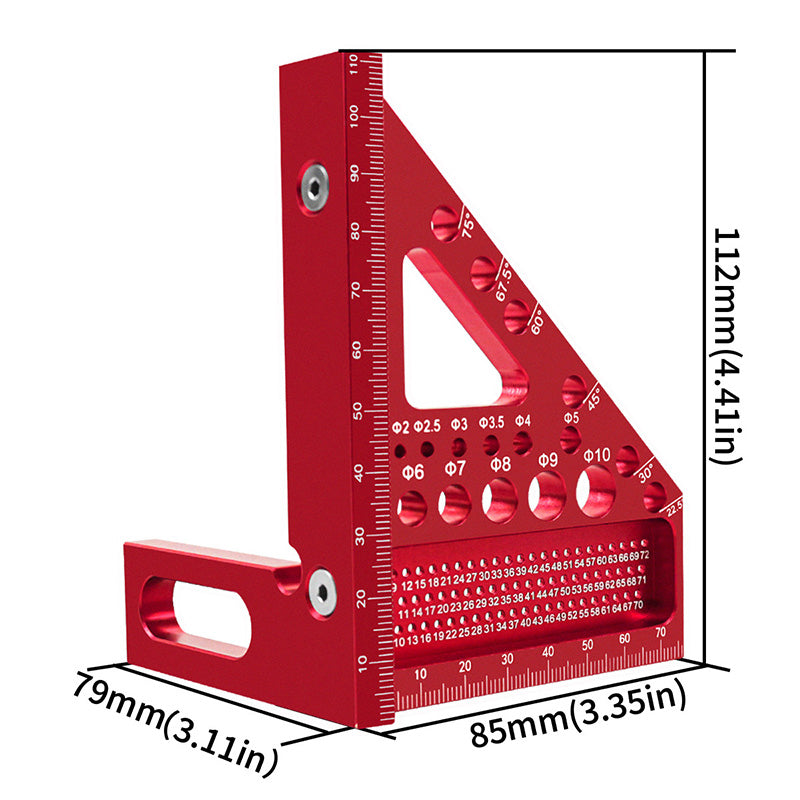 🔥Hot Sale（💥50%OFF）🔥Aluminum Triangle Square for Woodworking