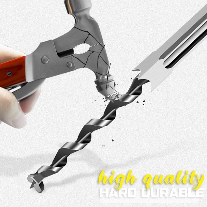 Square Hole Drill Woodworking Tools Auger Mortising Chisel Drill Set