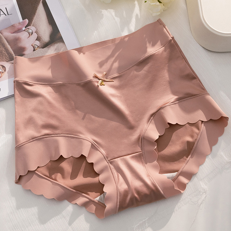 🌸Last Day-Buy 1 Get 3 Packs🔥2025 Silky High-Waist Seamless Briefs With Scalloped Edges