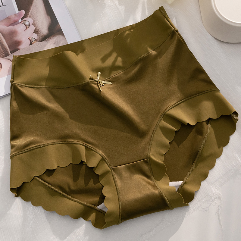 🌸Last Day-Buy 1 Get 3 Packs🔥2025 Silky High-Waist Seamless Briefs With Scalloped Edges