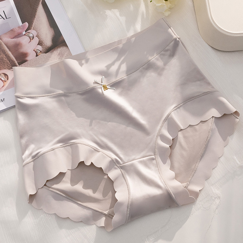 🌸Last Day-Buy 1 Get 3 Packs🔥2025 Silky High-Waist Seamless Briefs With Scalloped Edges