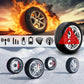 🔋Solar Real-Time Four-Wheel Display Tire Pressure Monitor🚗