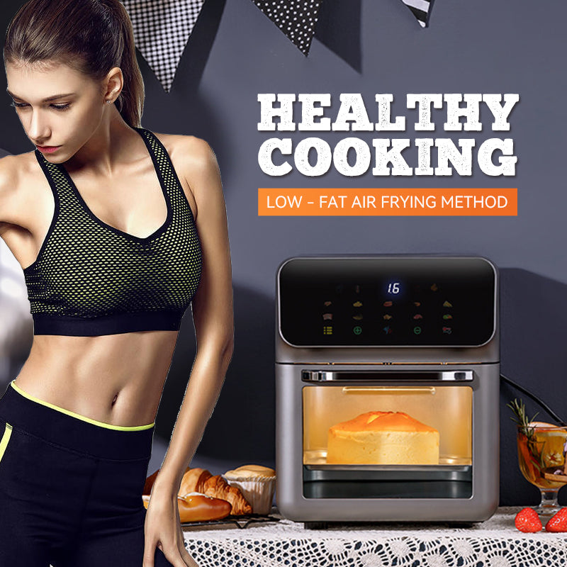 🔥2025 HOT SALE🍳🍗Multi-function Visual Air Fryer with Touchscreen|Free Shipping✈️