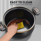 🔥Large Capacity Micro-Pressure Enamel Soup Pot