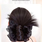 Effortless Low Bun Hair Clip – Natural Voluminous Ponytail Bun Extensions for Women 💇‍♀️✨ 🌸 Lazy Messy Bun Hairpiece with Fluffy Feather Texture – Instant Updo Hair Accessory for Fullness at the Crown 🎀💕