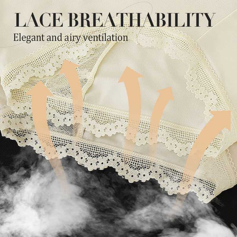 💕Women's Antibacterial Lace Quick-Dry Panties|Buy 1 Get 1 Free🎁