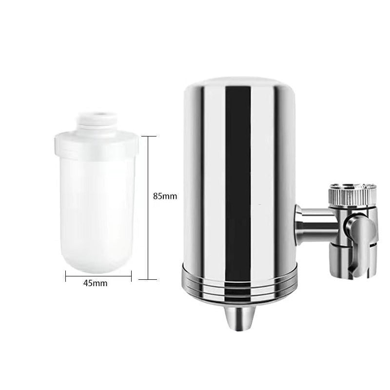 🚰 50% OFF NOW! ✨ Stainless Steel Faucet Water Purifier - No Installation Required with 5-Stage Filtration for Clean Drinking Water 💧🏠