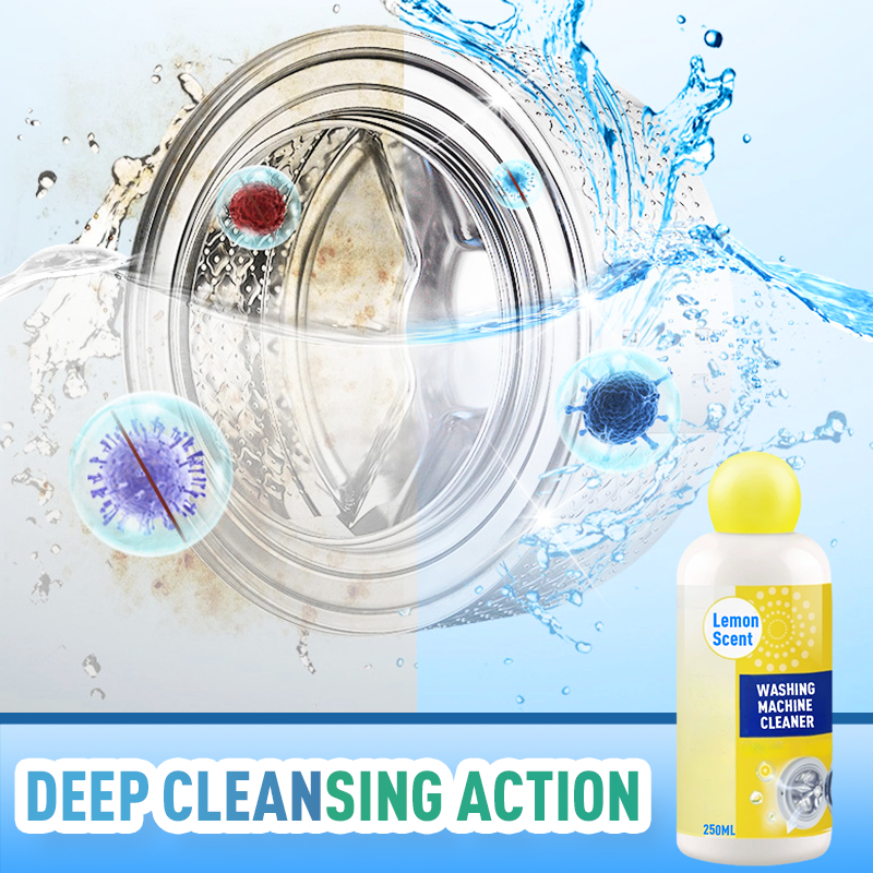 🍋【Lemon Fresh Washer Cleaner】 Blast away mold with zesty lemon power! 💦 Buy 3 Get 1 FREE!✨