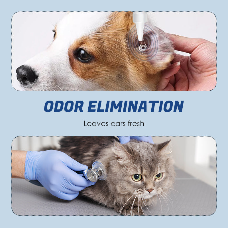 Pet Ear Cleaner Enzyme Drops🐾Gentle & Effective Care! 🐶🐱