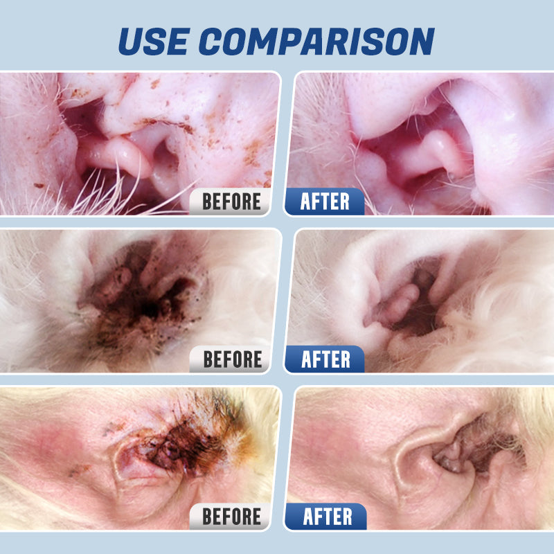 Pet Ear Cleaner Enzyme Drops🐾Gentle & Effective Care! 🐶🐱
