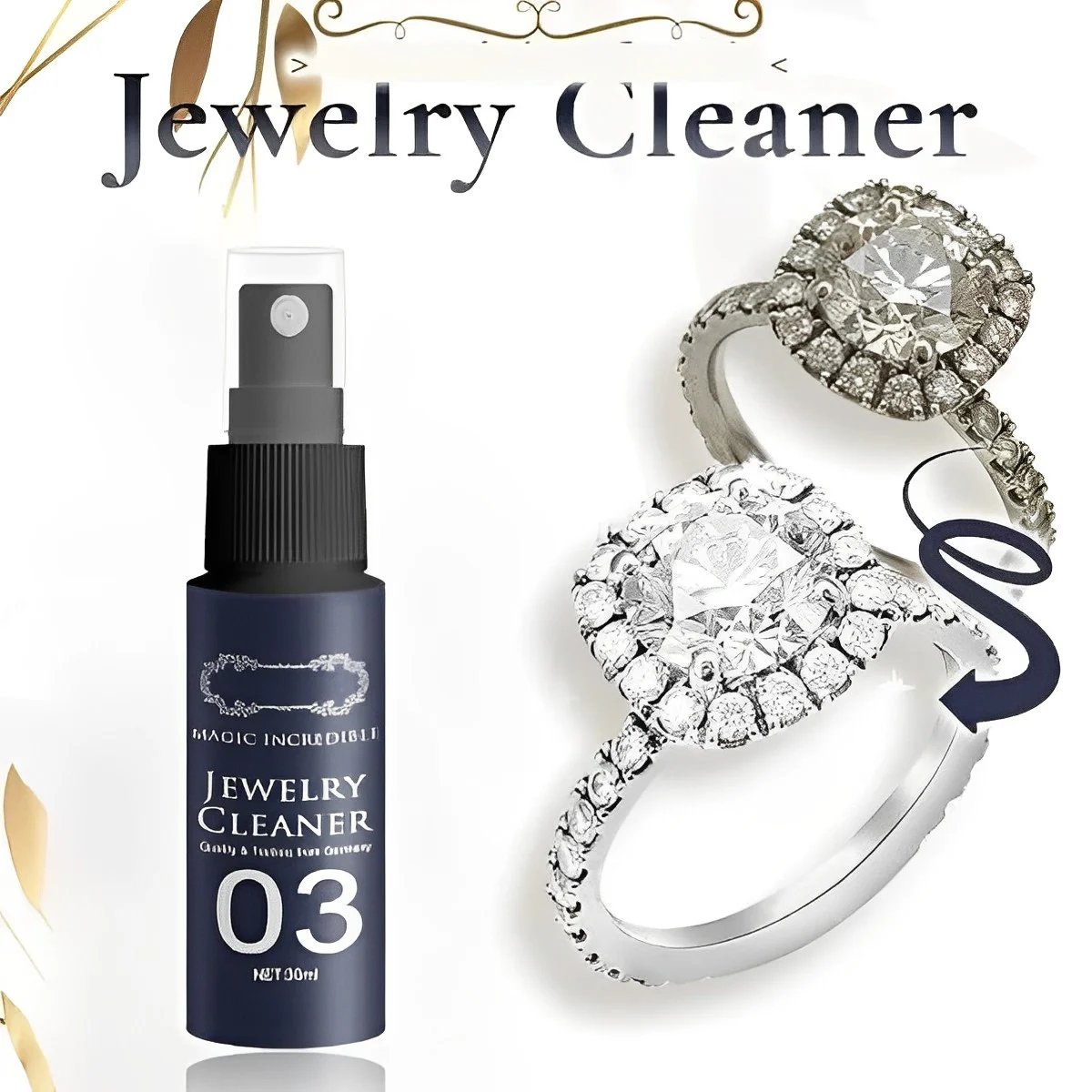 🤩Limited Time Promotion 50% OFF🤩JEWELRY CLEANER SPRAY - RESTORING THE LUSTER✨