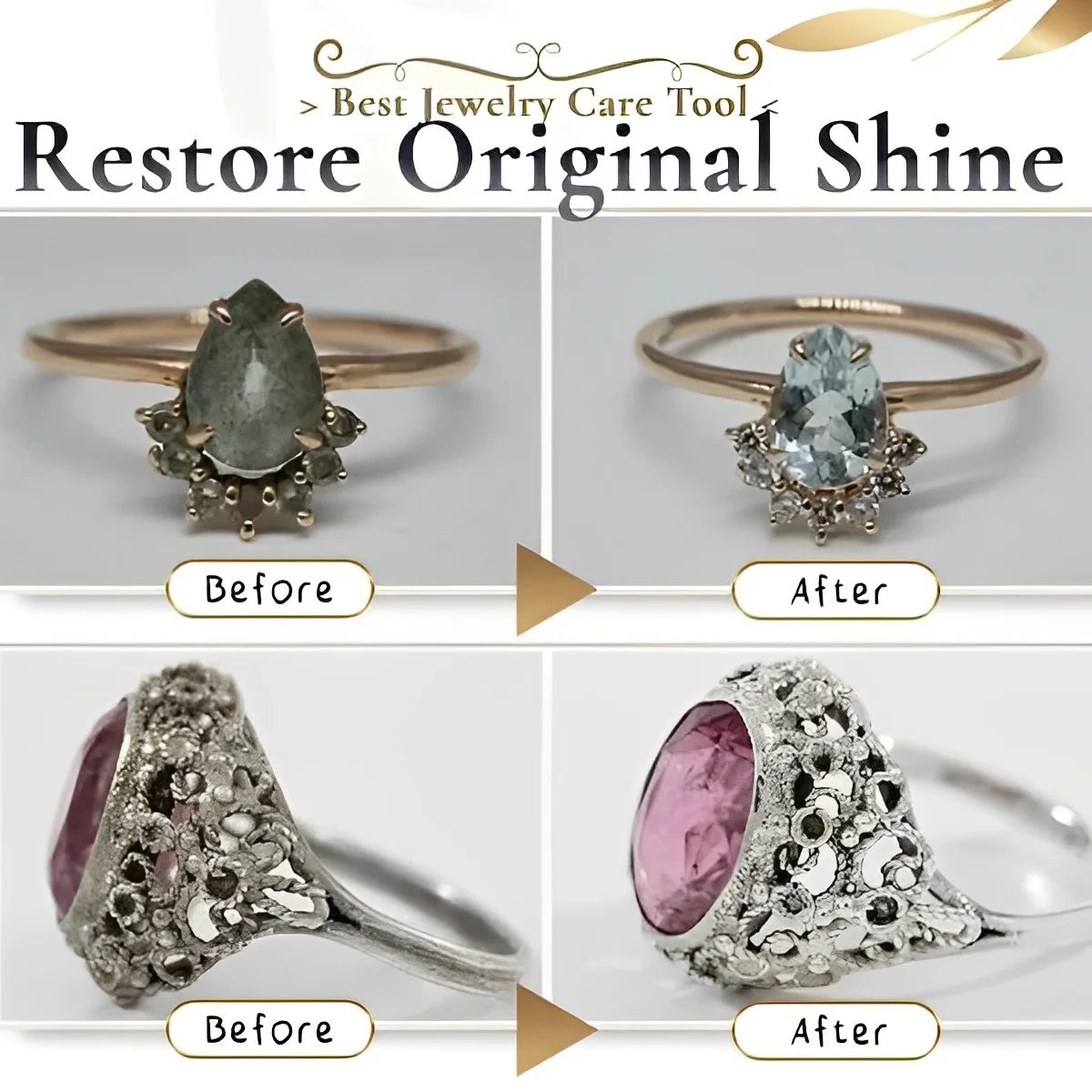 🤩Limited Time Promotion 50% OFF🤩JEWELRY CLEANER SPRAY - RESTORING THE LUSTER✨