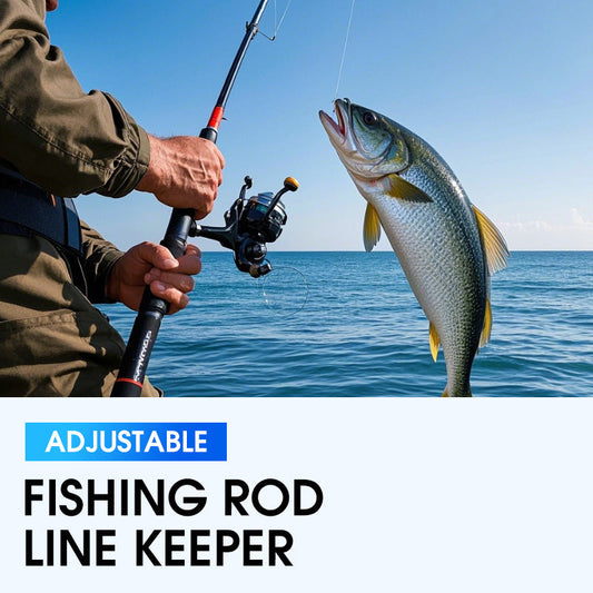 Adjustable Fishing Rod Line Keeper