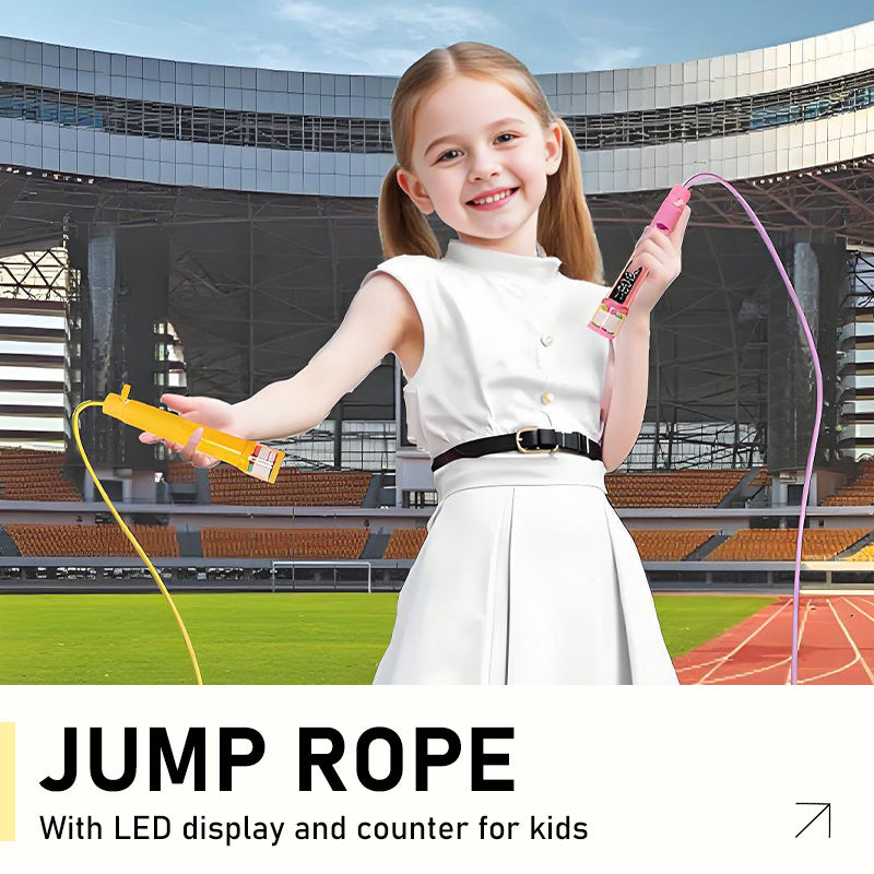 Jump Rope with LED Display and Counter for Kids