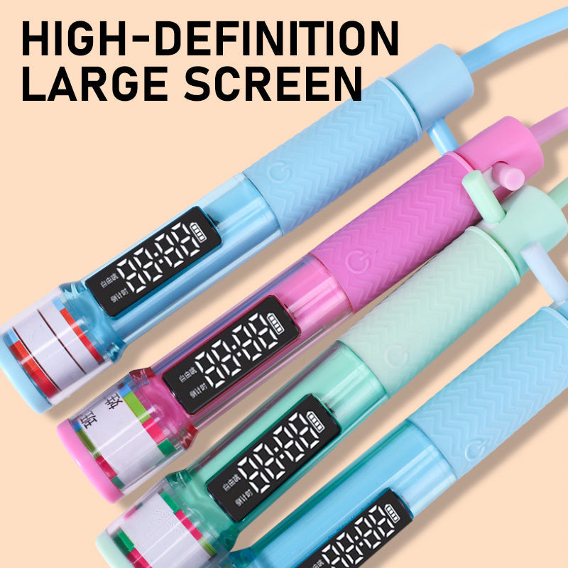Jump Rope with LED Display and Counter for Kids