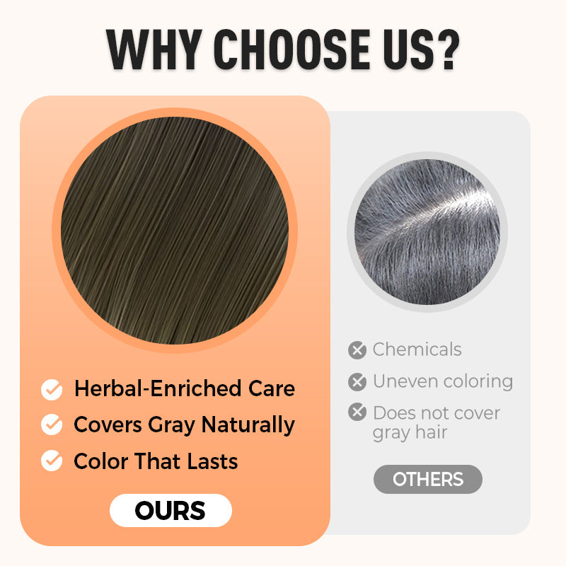 💆‍♀️🌿Plant Extract Hair Dye for Gray Hair