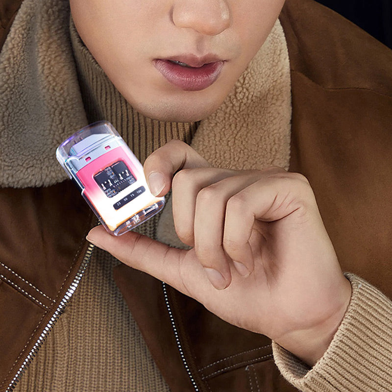 🔥⚡Rechargeable Dual-Arc Windproof Pulse Digital Display Colorful Lighter