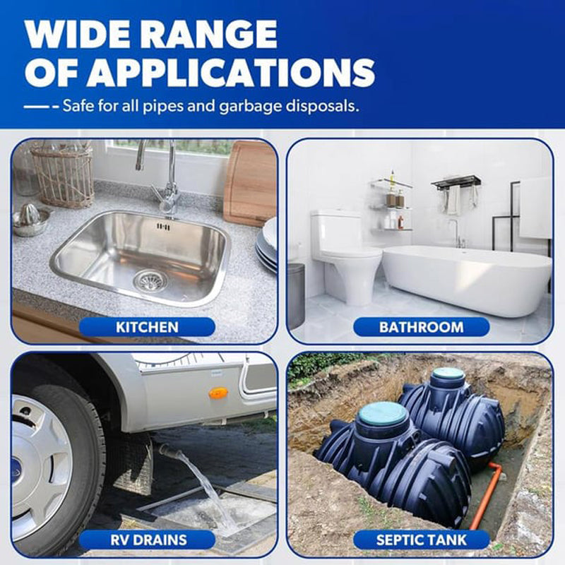 💥Buy 3 Get 1 Free🔥 Powerful Drain Cleaning Gel