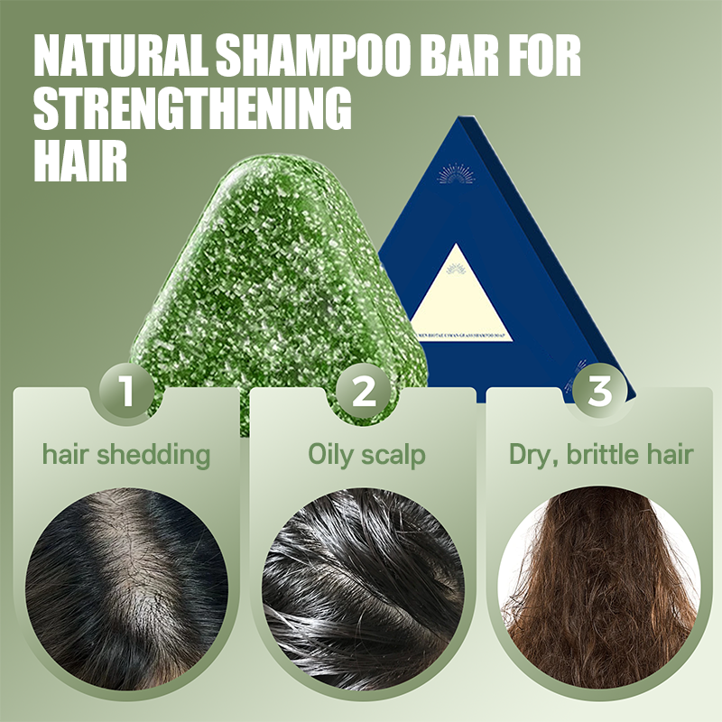 🔥Buy 1 Get 1 Free 🎁Natural Shampoo Bar For Strengthening Hair🌿