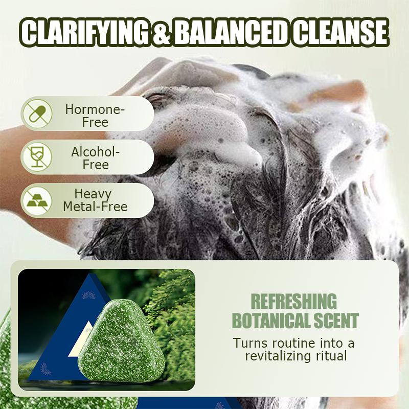 🔥Buy 1 Get 1 Free 🎁Natural Shampoo Bar For Strengthening Hair🌿