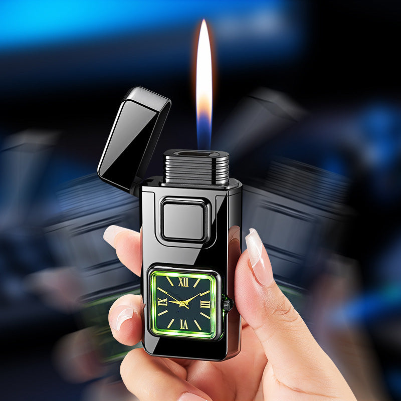 🔥HOT SALE🔥Multifunctional Creative Lighter with Integrated Watch🚀