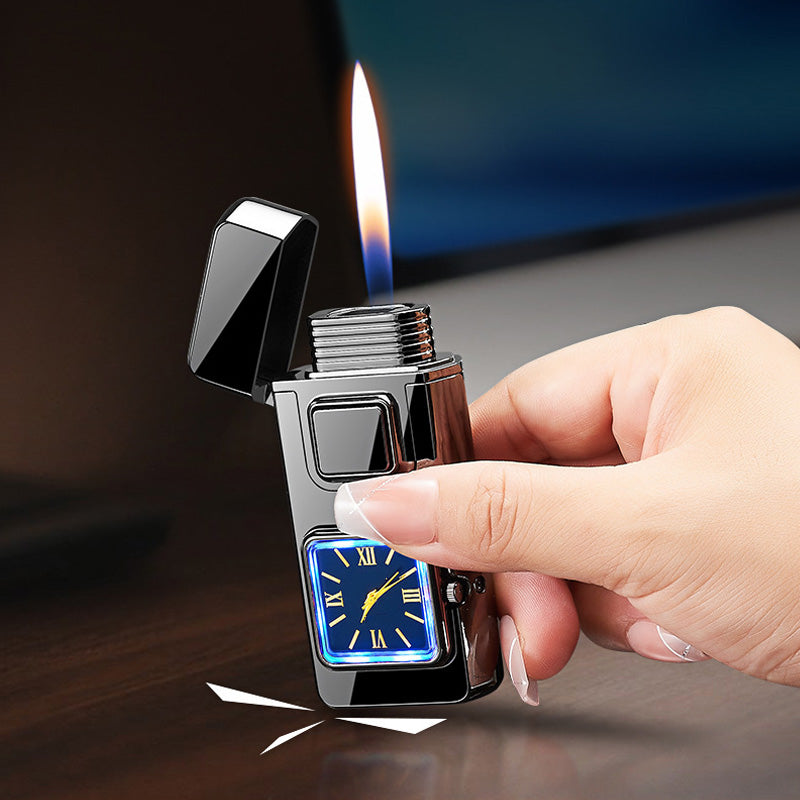 🔥HOT SALE🔥Multifunctional Creative Lighter with Integrated Watch🚀