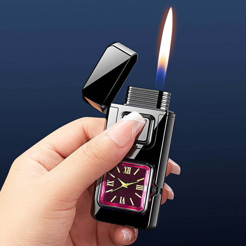 🔥HOT SALE🔥Multifunctional Creative Lighter with Integrated Watch🚀