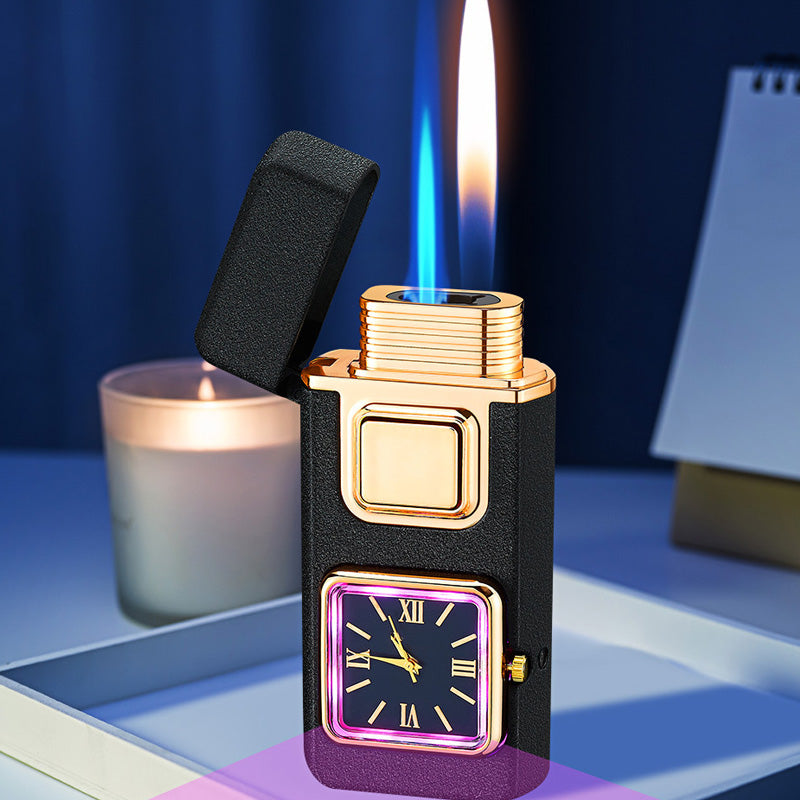 🔥HOT SALE🔥Multifunctional Creative Lighter with Integrated Watch🚀