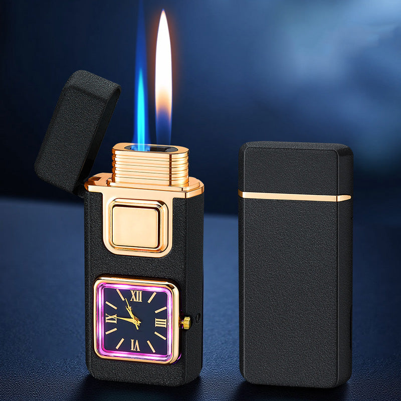 🔥HOT SALE🔥Multifunctional Creative Lighter with Integrated Watch🚀