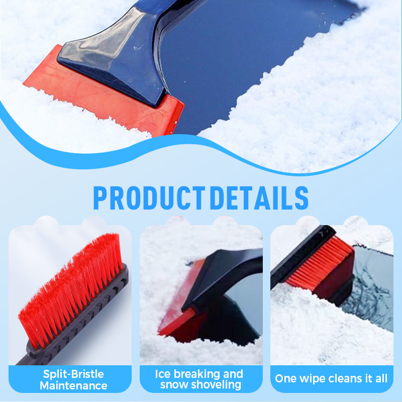 🚨 All-in-One Winter Car Care Kit: Dual-Head Snow Broom & Ice Scraper!