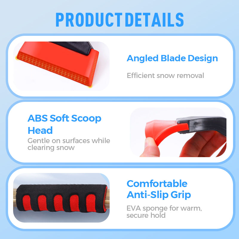 🚨 All-in-One Winter Car Care Kit: Dual-Head Snow Broom & Ice Scraper!