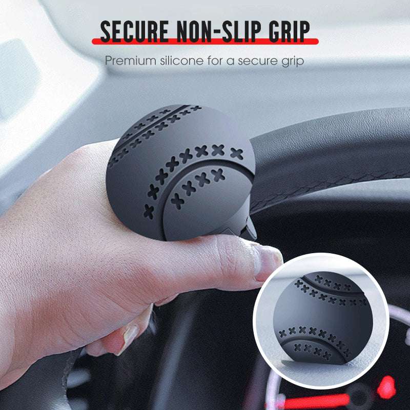 🛒 BUY 2, GET 3! ✨ Ergonomic Steering Wheel Knob - Anti-slip design for better grip in all conditions 🔧💫