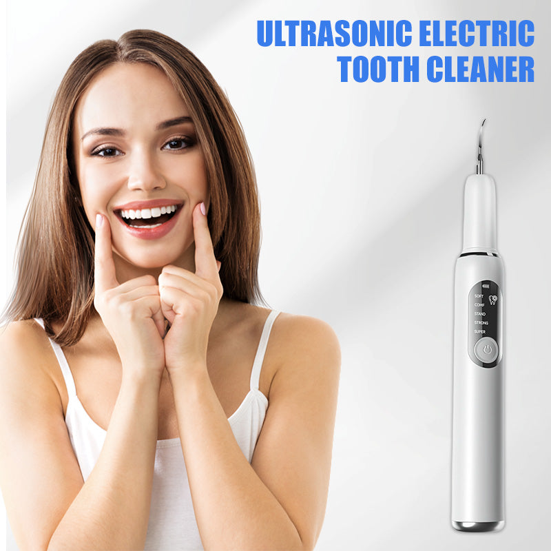 🦷 Ultrasonic Electric Tooth Cleaner - Deep Clean & Whitening at Home Like a Dentist! ✨