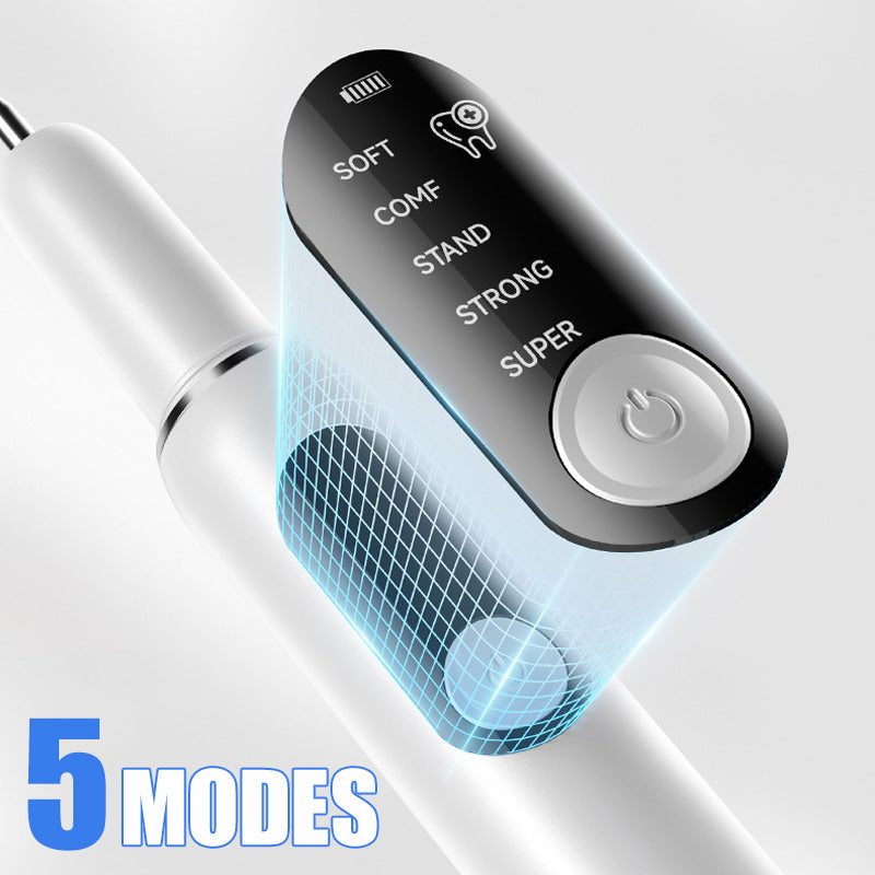🦷 Ultrasonic Electric Tooth Cleaner - Deep Clean & Whitening at Home Like a Dentist! ✨