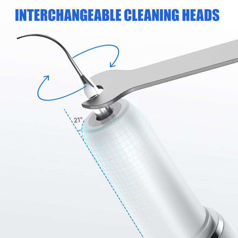 🦷 Ultrasonic Electric Tooth Cleaner - Deep Clean & Whitening at Home Like a Dentist! ✨